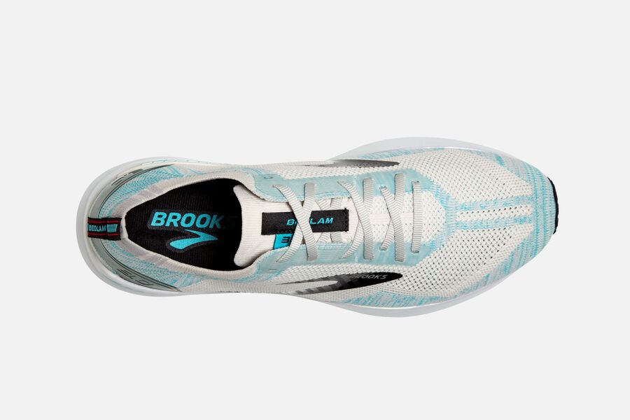 Brooks Israel Bedlam 3 Road Running Shoes Mens - Beige/Black/Blue - RQM-673124